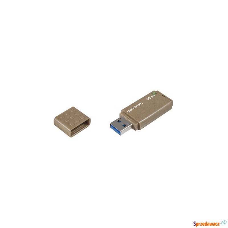 GOODRAM 16GB UME 3 ECO FRIENDLY brązowy [USB 3.0] - Pamięć flash (Pendrive) - Legionowo