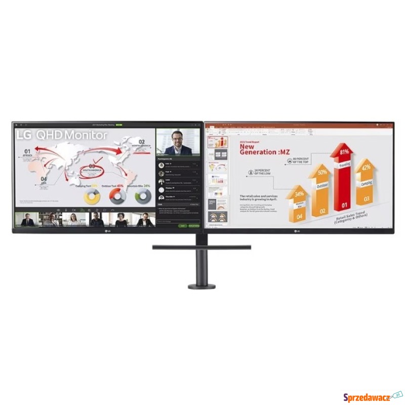 LG 27QP88DP-BS - 27'' | IPS | QHD | 75Hz | HDR - Monitory LCD i LED - Ełk