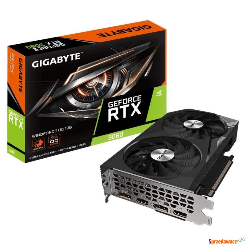 Gigabyte GeForce RTX 3060 WindForce 12GB OC - Karty graficzne - Opole