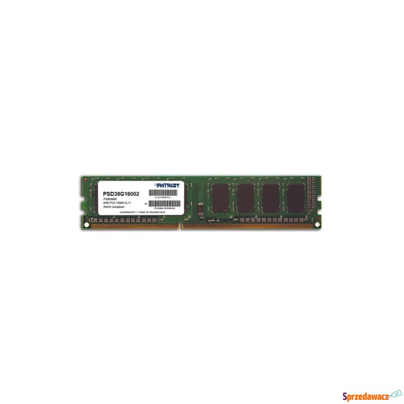 Pamięć Patriot Memory Signature PSD38G16002 (... - Pamieć RAM - Bytom