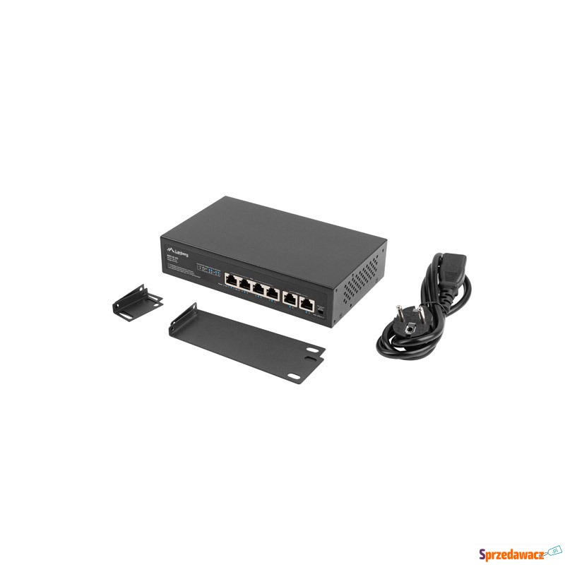 Lanberg switch 4x 100Mb PoE+/2x 100Mb niezarz... - Switche - Dąbrowa Górnicza