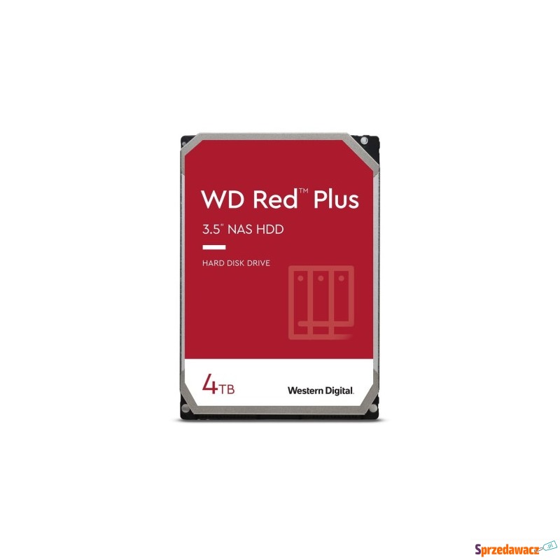 Dysk HDD WD Red Plus WD40EFPX (4 TB ; 3.5"; 256... - Dyski twarde - Tarnów