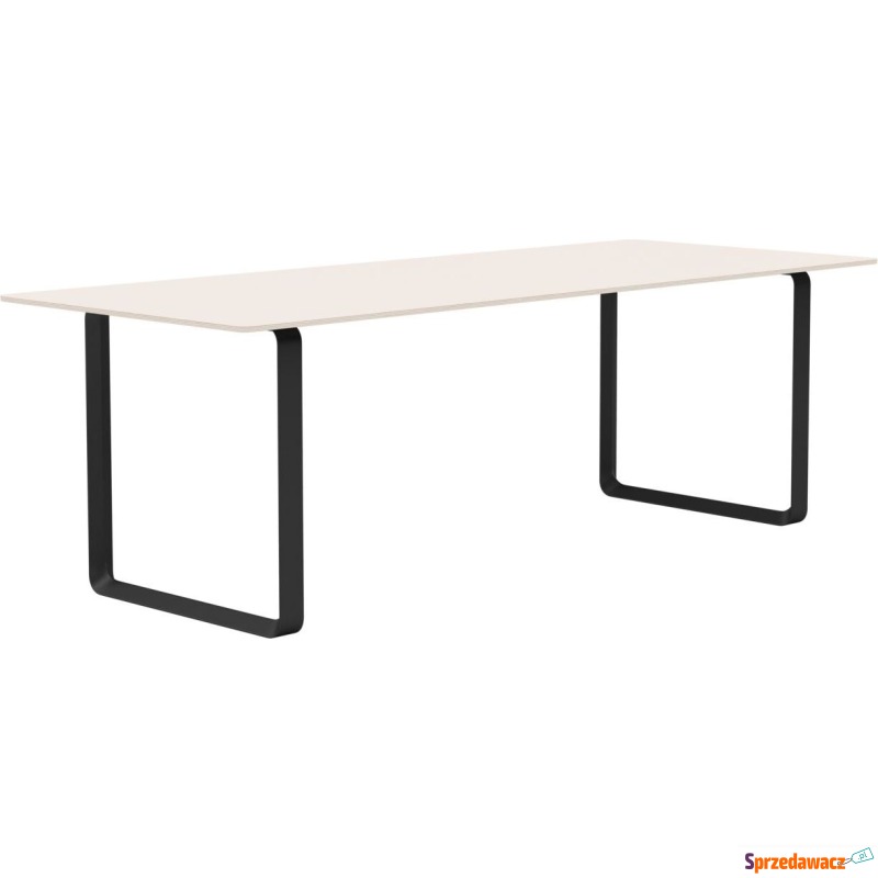 Stół Muuto 225 x 90 cm piaskowy laminowany nogi... - Stoły kuchenne - Ostrołęka