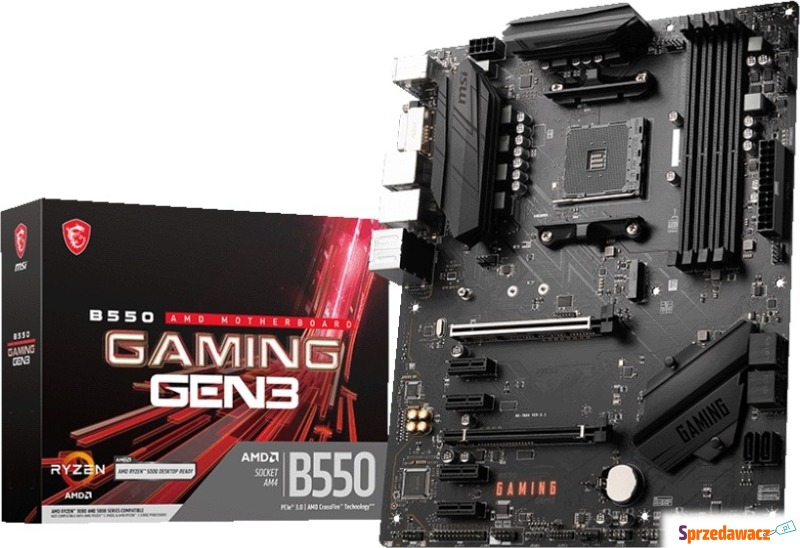 MSI B550 GAMING GEN3 - Płyty główne - Zaścianki