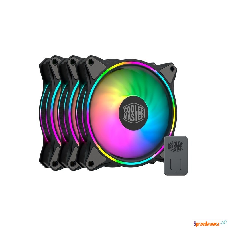 Cooler Master MasterFan MF120 Halo 3w1 ARGB - Chłodzenie (Wiatraki,... - Sopot