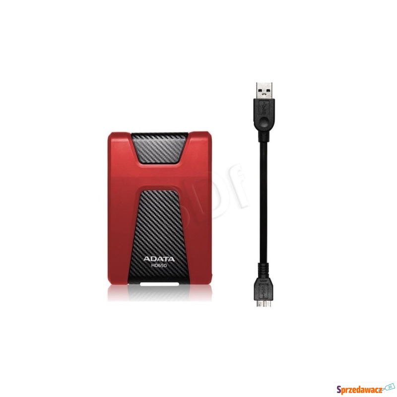 Dysk zewnętrzny HDD ADATA HD650 (1TB; 2.5"; USB... - Przenośne dyski twarde - Płock