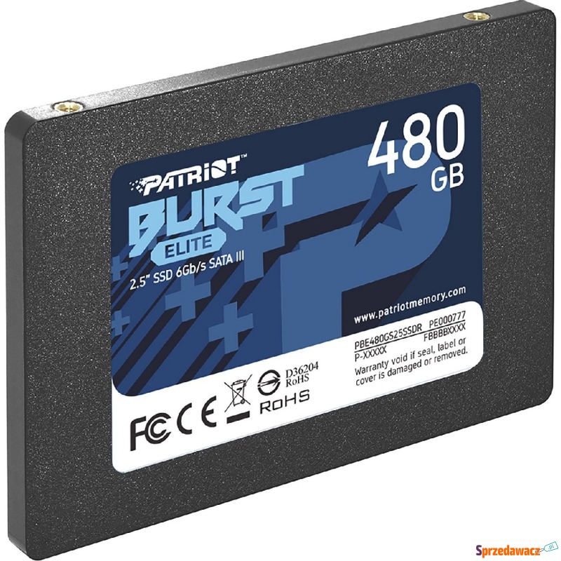 Patriot Burst Elite 480GB - Dyski twarde - Białystok