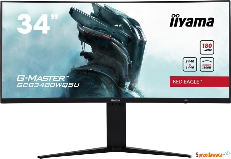 iiyama G-Master GCB3480WQSU-B1 Red Eagle - 34''... - Monitory LCD i LED - Grudziądz