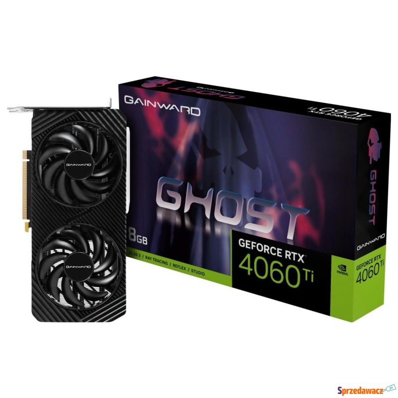 Gainward GeForce RTX 4060 Ti Ghost 8GB DLSS 3 - Karty graficzne - Rzeszów