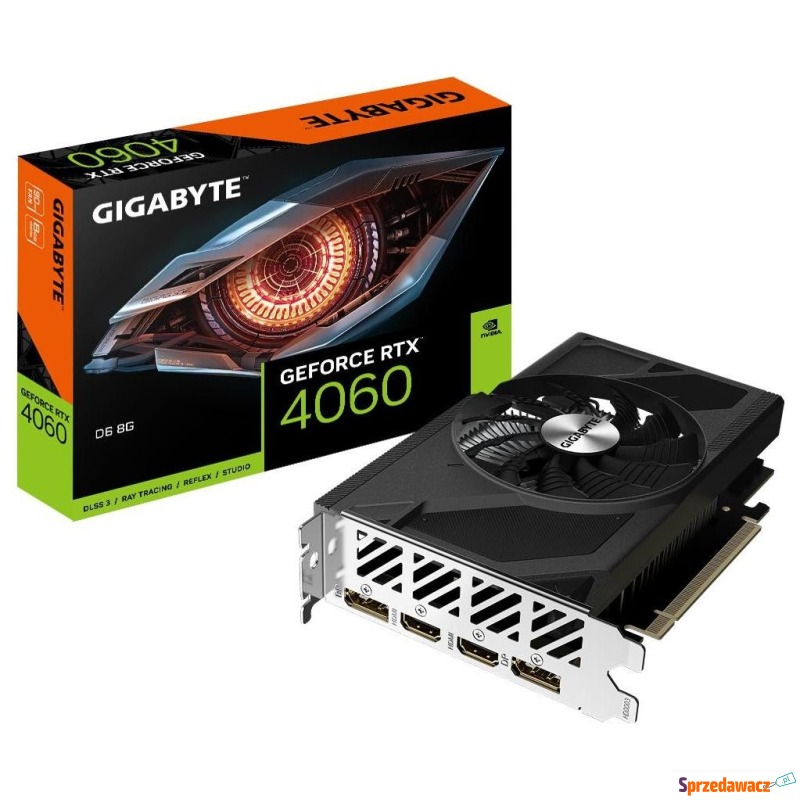 Gigabyte GeForce RTX 4060 D6 8GB DLSS 3 - Karty graficzne - Grudziądz