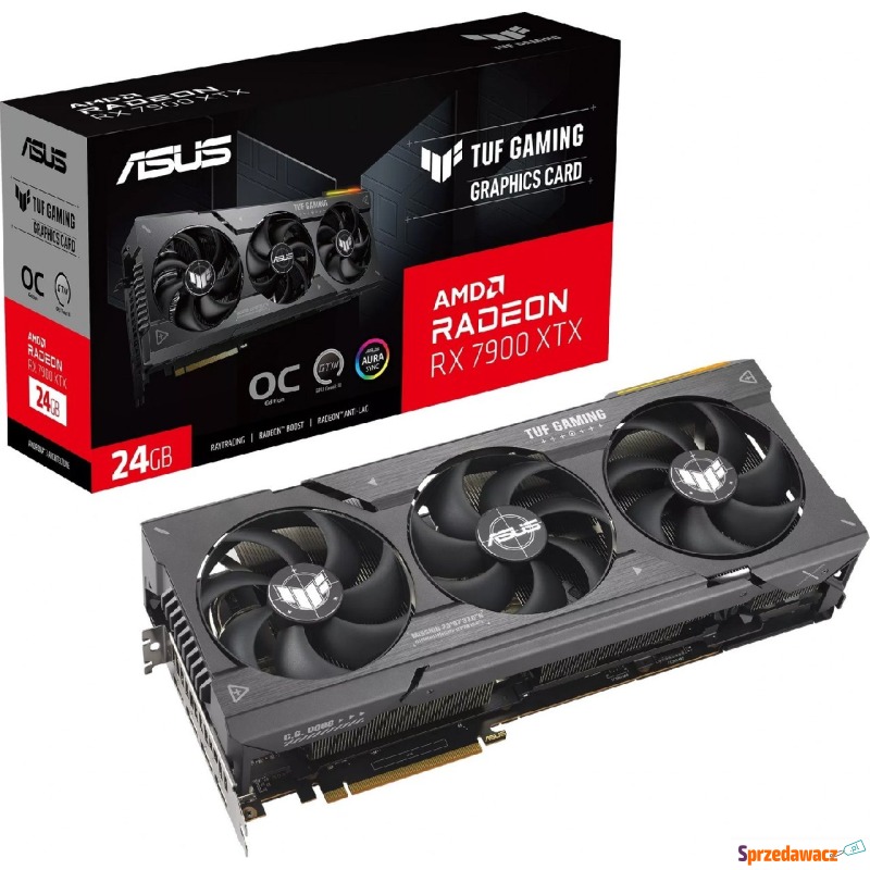 ASUS Radeon RX 7900 XTX TUF GAMING 24GB OC - Karty graficzne - Kędzierzyn-Koźle