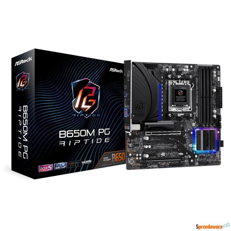 ASRock B650M PG Riptide - Płyty główne - Wrocław