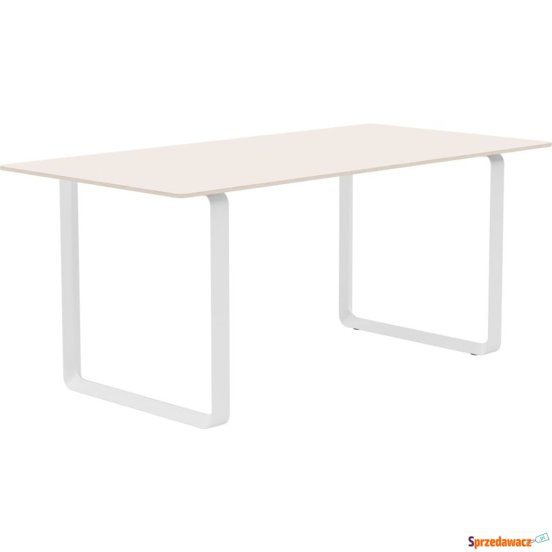 Stół Muuto 170 x 85 cm piaskowy laminowany nogi... - Stoły kuchenne - Katowice