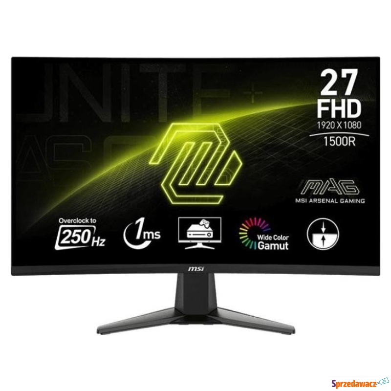 MSI MAG 27C6X - 27'' | VA | Full HD | 1ms | 250Hz - Monitory LCD i LED - Radom