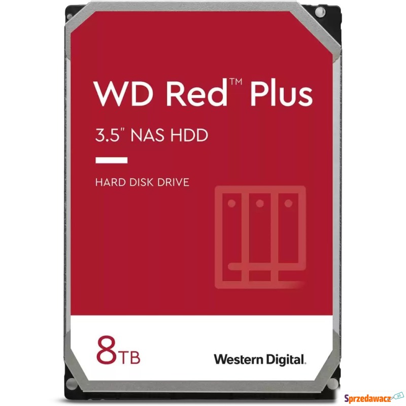 WD Red Plus 8TB - Dyski twarde - Dąbrowa Górnicza