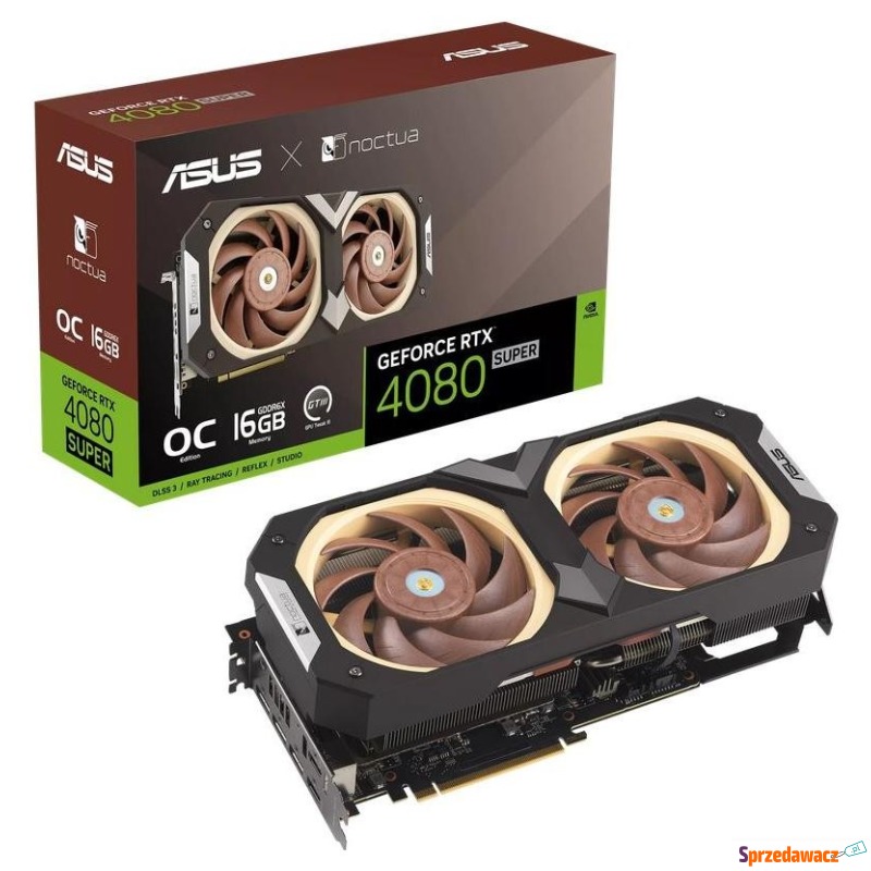 ASUS GeForce RTX 4080 SUPER NOCTUA Edition OC... - Karty graficzne - Łódź