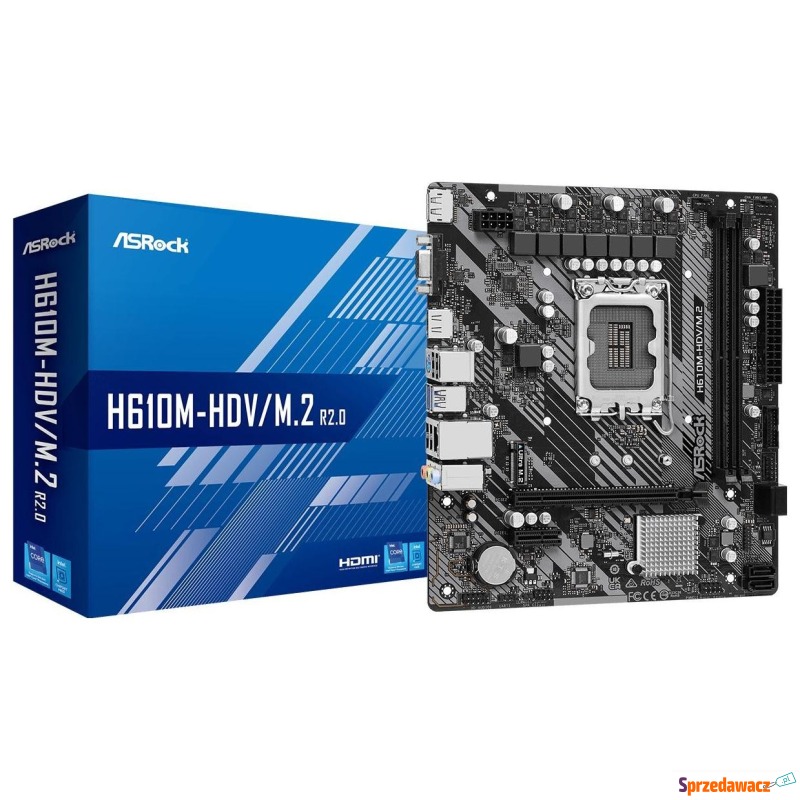 ASRock H610M-HDV/M.2 R2.0 - Płyty główne - Zielona Góra