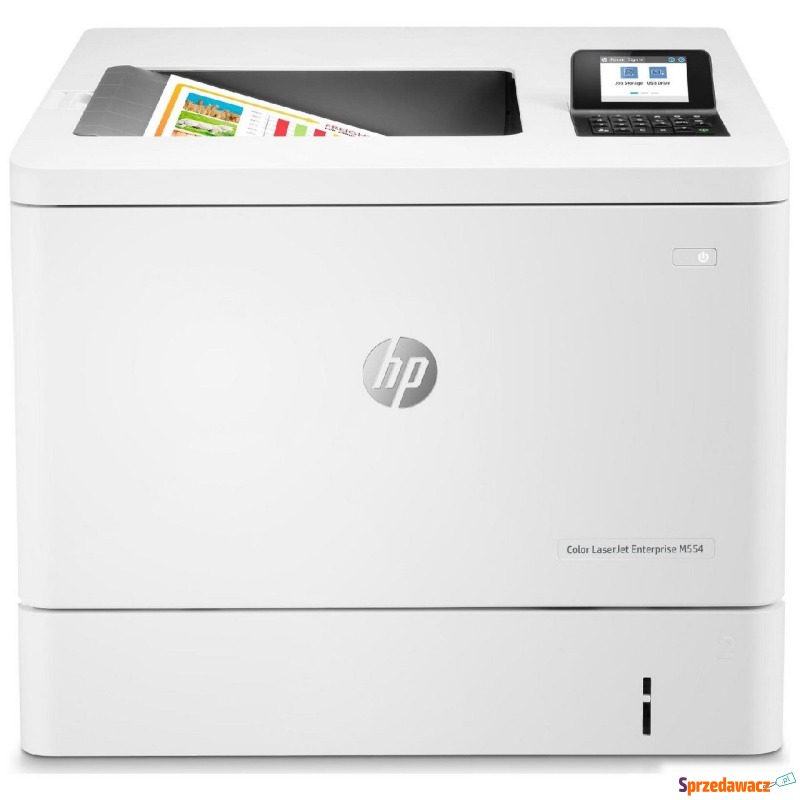 Kolorowa HP LaserJet Enterprise Color M554dn - Drukarki - Wodzisław Śląski