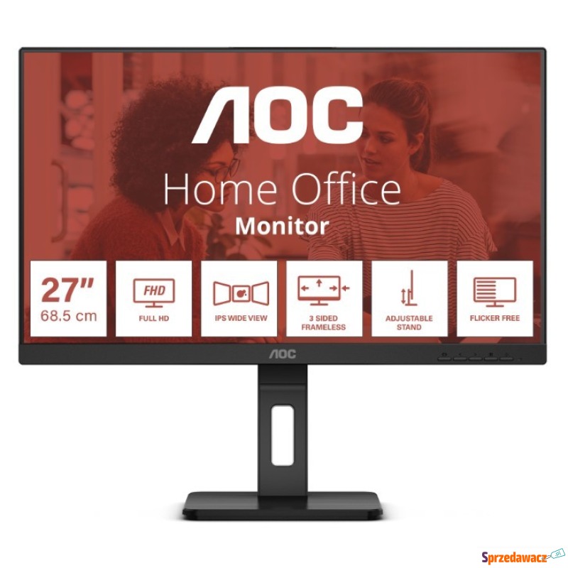 AOC 24E3QAF - 24'' | IPS | Full HD | 75Hz | HDR - Monitory LCD i LED - Mysłowice