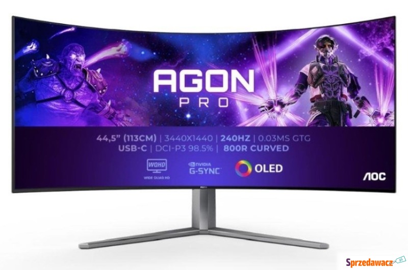 AOC AGON PRO OLED AG456UCZD - 44,5'' | OLED |... - Monitory LCD i LED - Bielsko-Biała