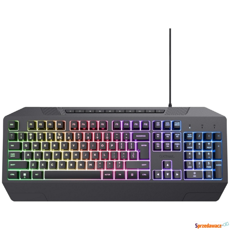 Trust GXT836 EVOCX GAMING KEYBOARD US - Klawiatury - Białystok