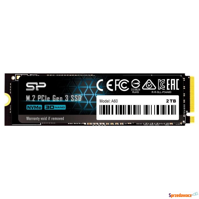 Silicon Power P34A60 M.2 NVMe PCIe 2TB - Dyski twarde - Jelenia Góra