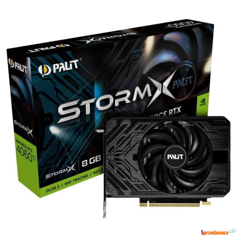 Palit GeForce RTX 4060 Ti StormX 8GB DLSS 3 - Karty graficzne - Władysławowo