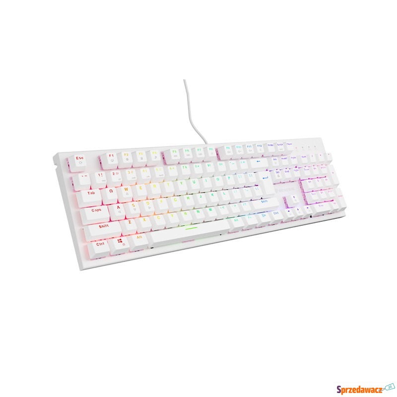 Genesis Thor 303 RGB biała Outemu Peach Silent - Klawiatury - Opole