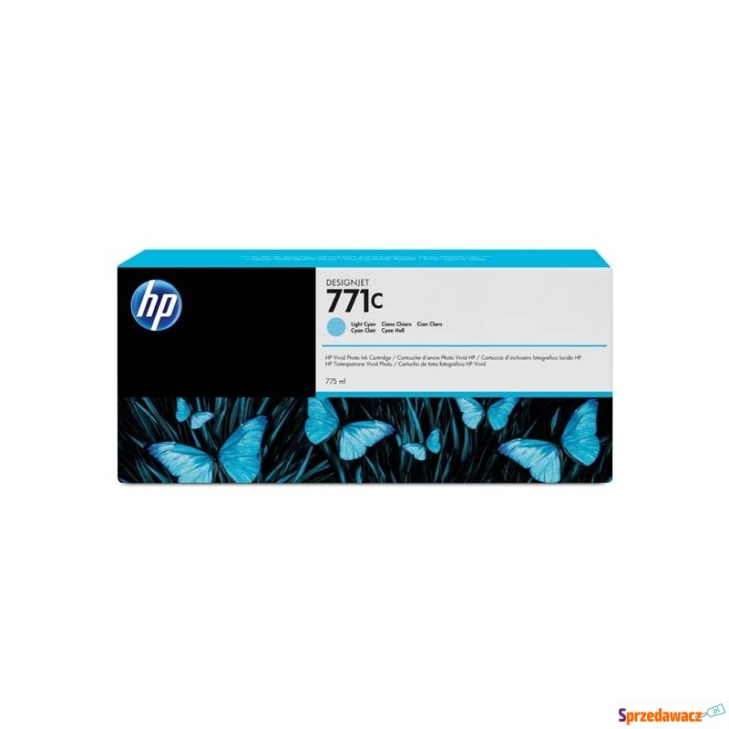 HP oryginalny ink / tusz B6Y12A, HP 771C, light... - Tusze, tonery - Police