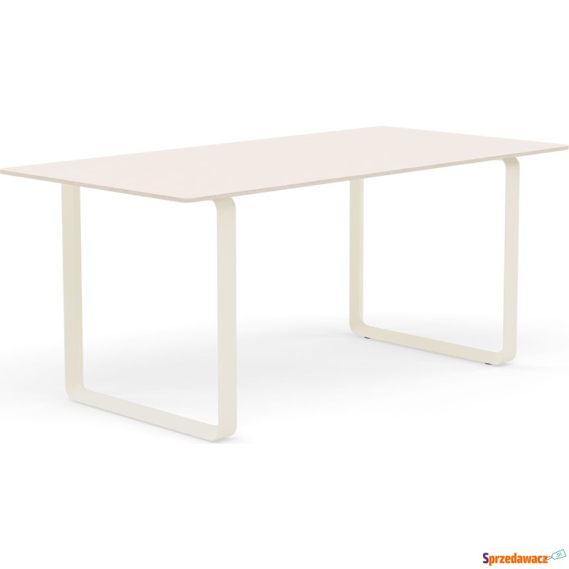 Stół Muuto 170 x 85 cm piaskowy laminowany nogi... - Stoły kuchenne - Grudziądz