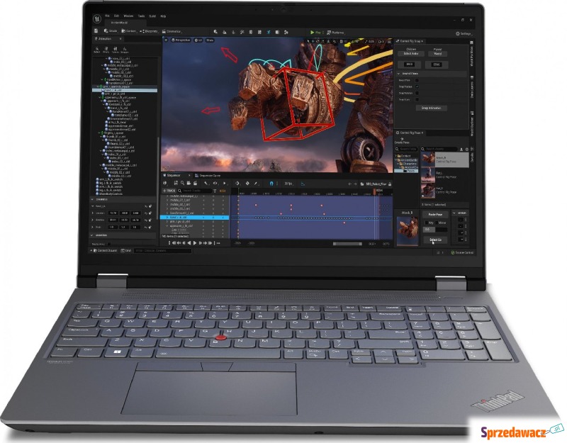 Laptop Lenovo Lenovo ThinkPad P16 Intel® Core™... - Laptopy - Katowice