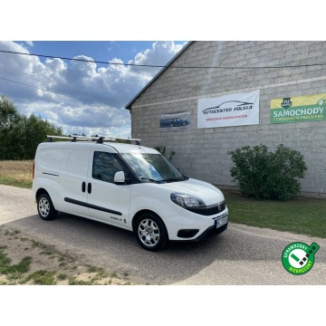 Fiat Doblo - 1.6 MultiJet MAXi 3 osobowy 2018r. Podgrzewane siedzenia Klimatyzacja.