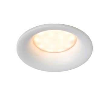 Lucide Ziva 09923/01/31 oczko lampa wpuszczana downlight 1x5W GU10 IP44 białe