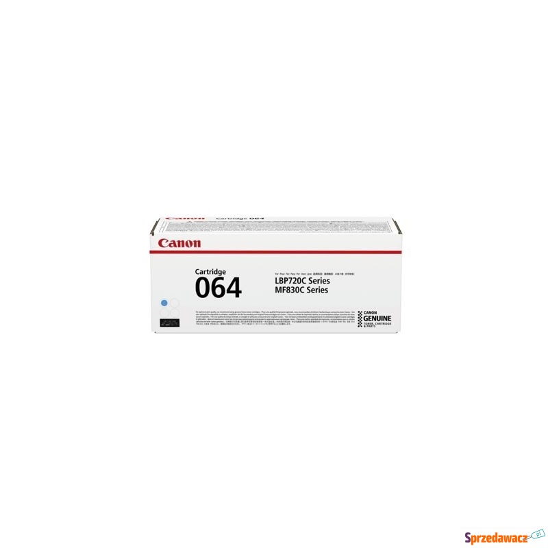 Toner Oryginalny Canon 064 C (4935C001) (Błęk... - Tusze, tonery - Bydgoszcz