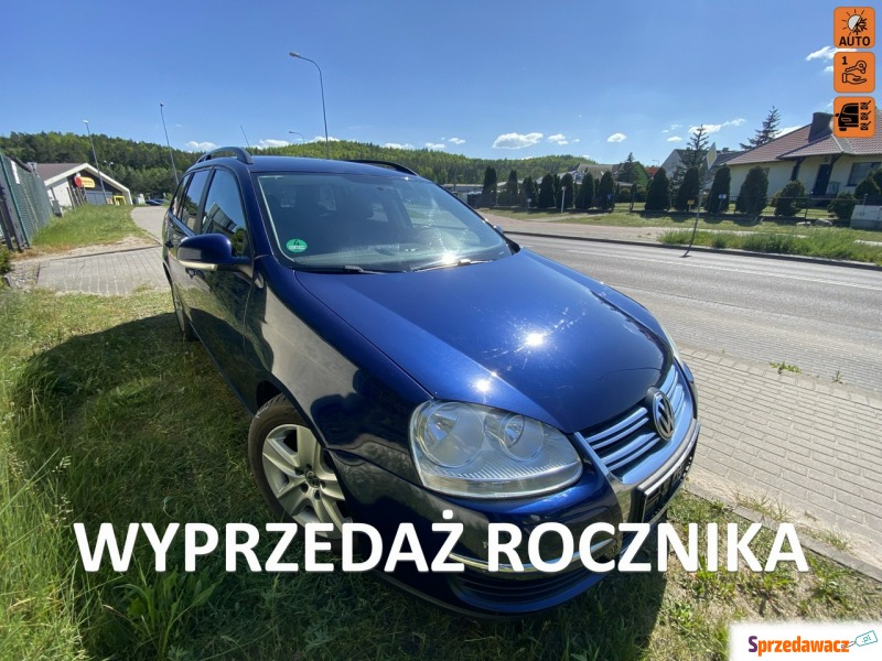 Volkswagen Golf - 1,9 TDI, CLIMAtronic, isofix,... - Samochody osobowe - Wejherowo