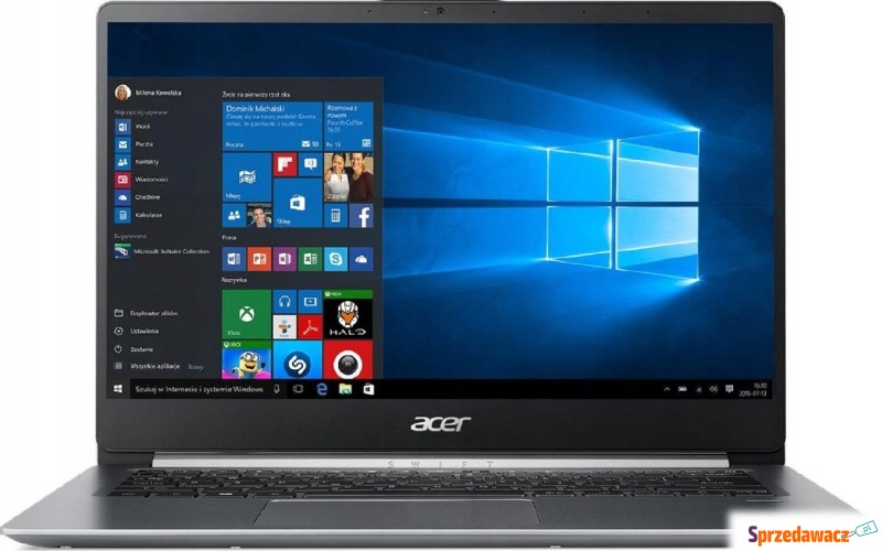 Laptop Acer Swift 1 SF114-32 (NX.GXHEP.007) - Laptopy - Piotrków Trybunalski