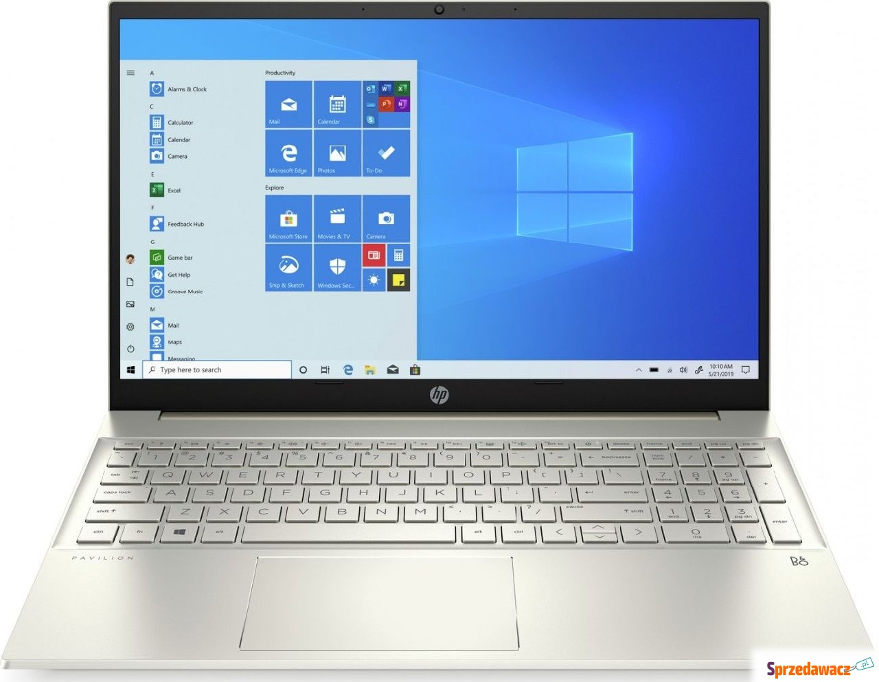 Laptop HP Pavilion 15-eg0043nw...