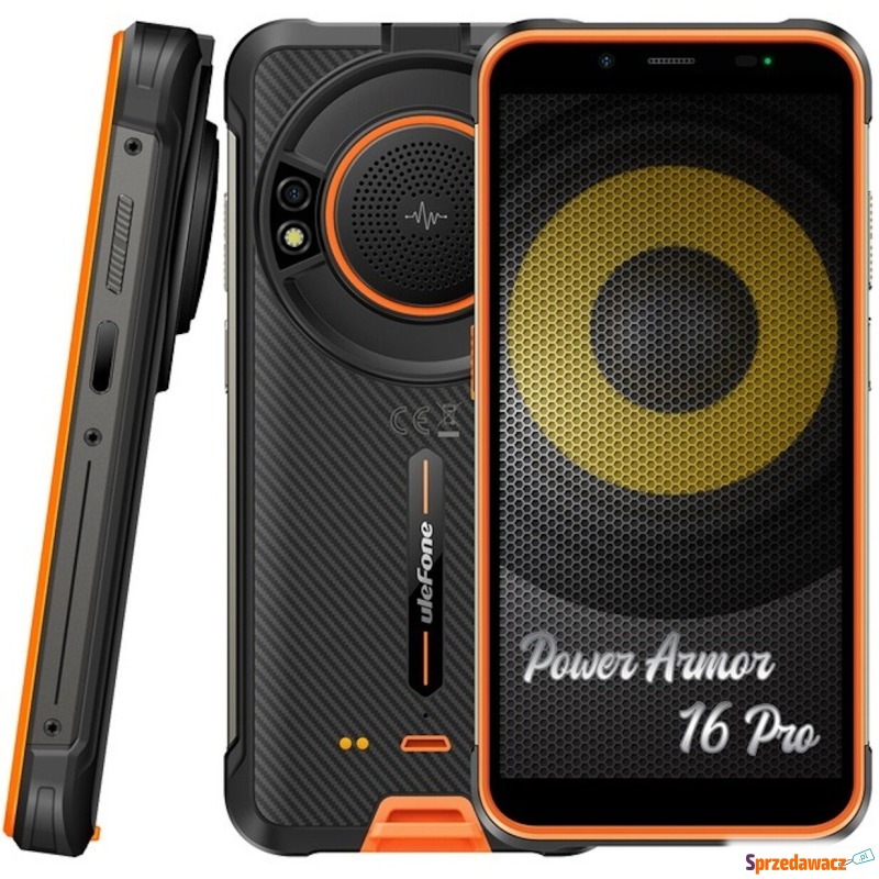 Ulefone Power Armor 16 Pro Dual SIM (orange) - Telefony komórkowe - Suwałki