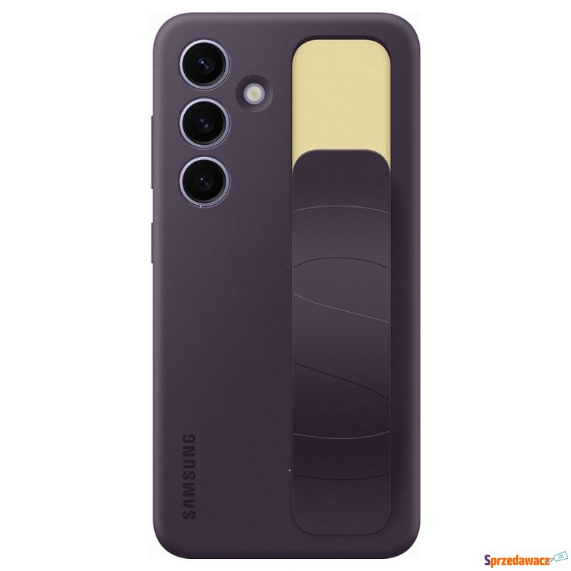 Samsung Standing Grip Case do S24 dark violet - Etui na telefon - Zaścianki