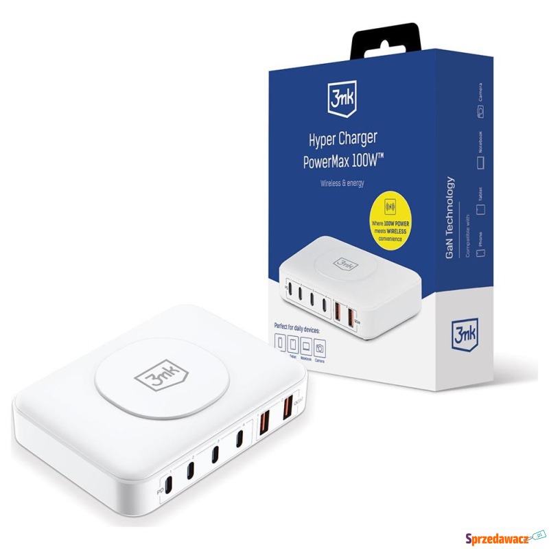 3mk Hyper Charger PowerMax 100W - Ładowarki sieciowe - Suwałki