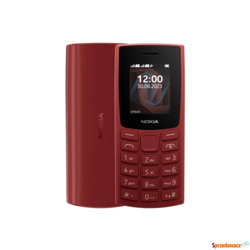 Nokia 105 (TA-1557) Dual Sim Czerwony - Telefony komórkowe - Częstochowa