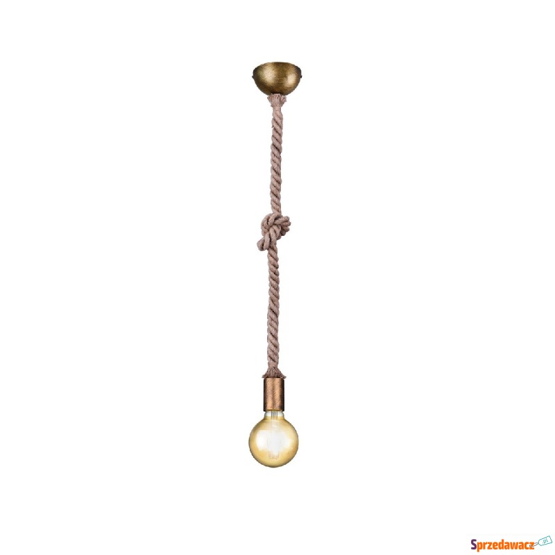 Trio Rope 310100104 lampa wisząca zwis 1x60W E27... - Lampy wiszące, żyrandole - Szczecin