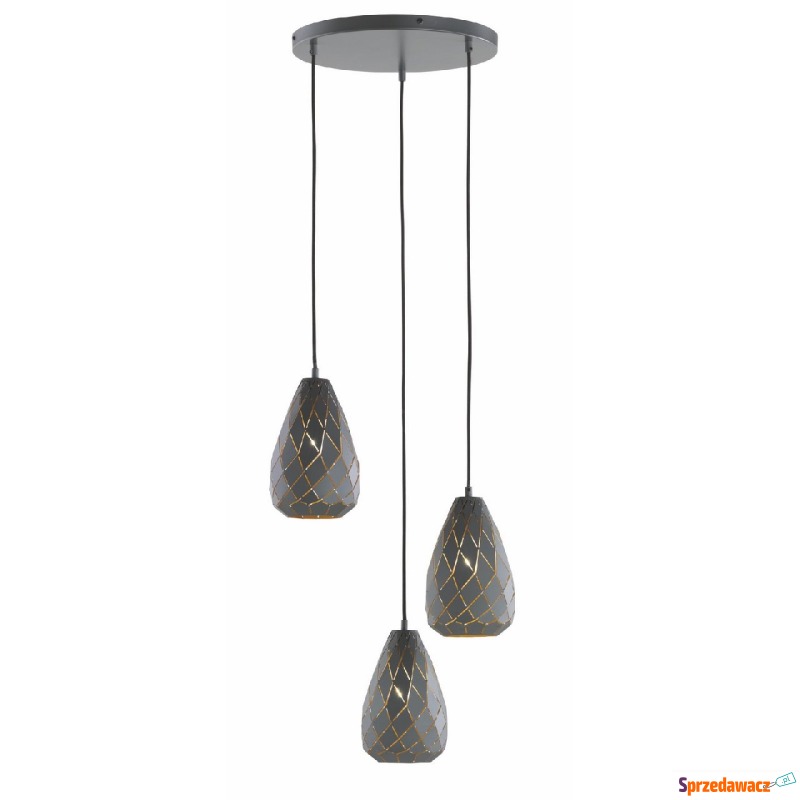 Trio Onyx 301300342 lampa wisząca zwis 3x42W E27... - Lampy wiszące, żyrandole - Zabrze