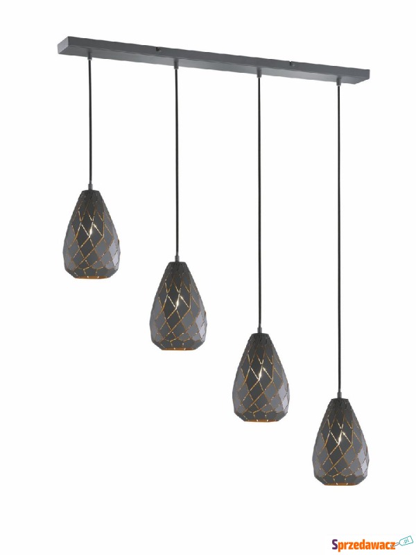 Trio Onyx 301300442 lampa wisząca zwis 4x42W E27... - Lampy wiszące, żyrandole - Wodzisław Śląski