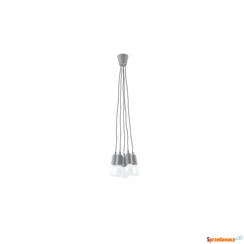 Sollux Diego SL.0577 lampa wisząca zwis 5x60W... - Lampy wiszące, żyrandole - Wrocław