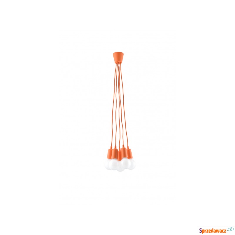 Sollux Diego SL.0586 lampa wisząca zwis 5x60W... - Lampy wiszące, żyrandole - Chorzów