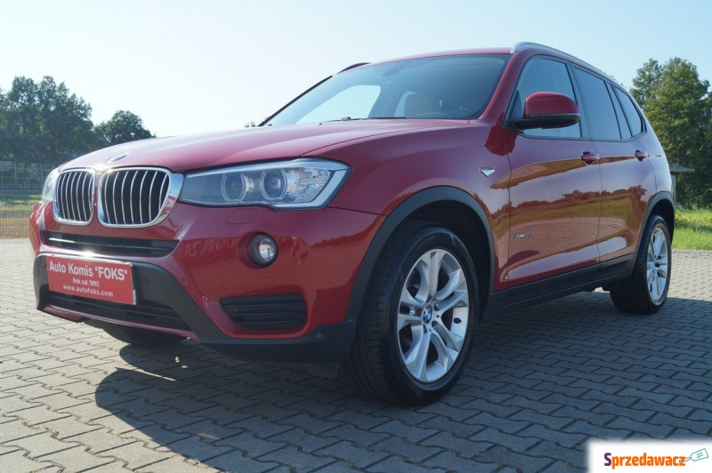 BMW X3  SUV 2016,  2.0 diesel - Na sprzedaż za 91 900 zł - Goczałkowice-Zdrój