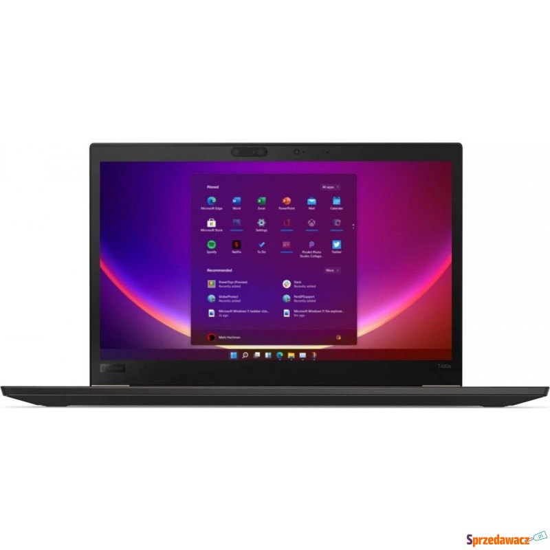 Laptop Lenovo ThinkPad T480s i5-8350U 16GB 512GB... - Laptopy - Ruda Śląska