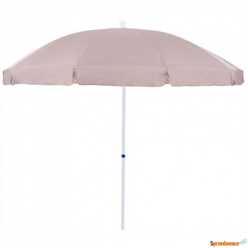 Parasol ogrodowy metalowy 250 cm : Kolor - Khaki - Parasole, markizy, żagle - Zielona Góra