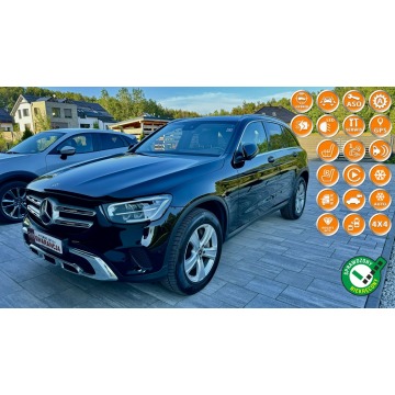 Mercedes GLC 300 - 300eq hybrid-plugin moc 320KM full led navi kamera skóry 4-matic  gwar